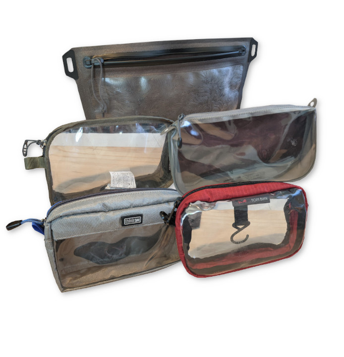 Under One Sky, Bags, Under One Sky Clear Travel Or Makeup Case Nwt